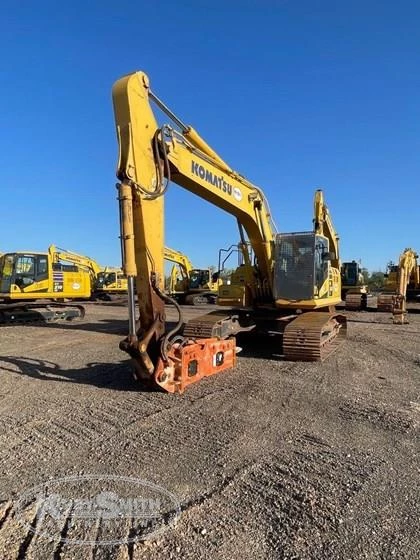 Front of used Excavator
